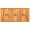 Table basse 100x50x33 cm bois d'acacia massif 