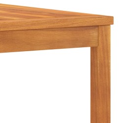 Table basse 100x50x33 cm bois d'acacia massif 