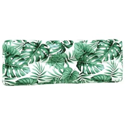 Coussins de palette lot de 3 motif de feuilles tissu 