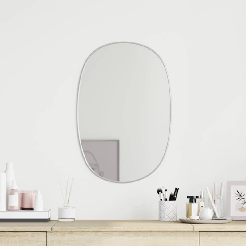 Miroir mural Argenté 60x40 cm 