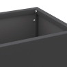 Porte-parapluies Noir Métal Compact Minimaliste Porte-parapluie 