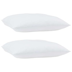 Oreillers 2 pcs Blanc 60 x 70 cm 