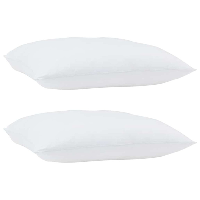 Oreillers 2 pcs Blanc 60 x 70 cm 
