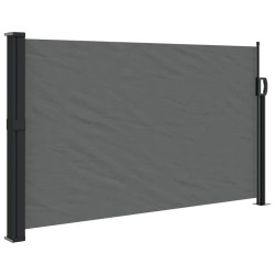 Auvent latéral rétractable anthracite 120x500 cm 