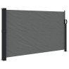 Auvent latéral rétractable anthracite 120x500 cm 