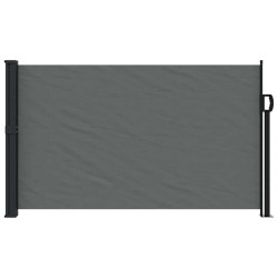 Auvent latéral rétractable anthracite 120x500 cm 