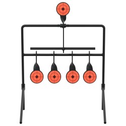 Cible de tir Noir 40 x 34 x 53 cm Acier 