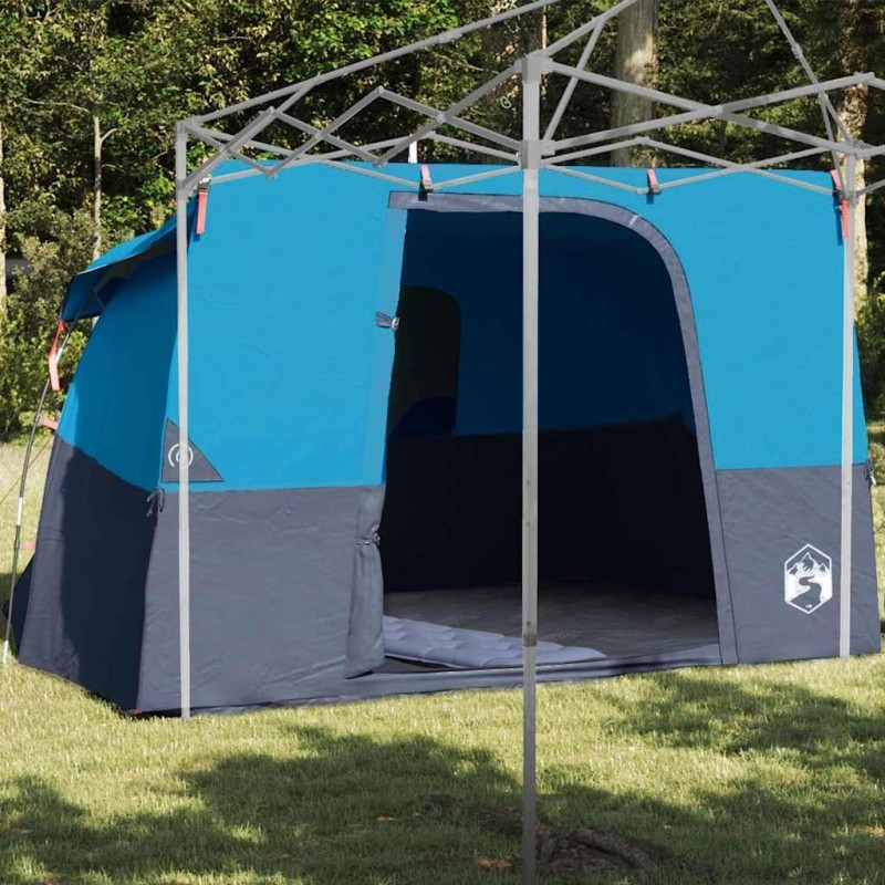 Tente avec toit Autre Bleu et Noir 