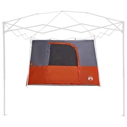 Tente avec toit Autre Gris et Orange et Noir 