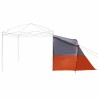 Tente avec toit Autre Gris et Orange et Noir 