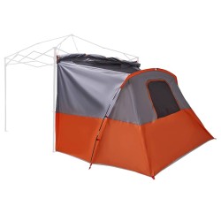 Tente avec toit Autre Gris et Orange et Noir 