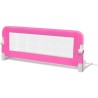 Barrière de lit pour enfants 102x42 cm Rose 