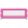 Barrière de lit pour enfants 102x42 cm Rose 