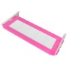 Barrière de lit pour enfants 102x42 cm Rose 