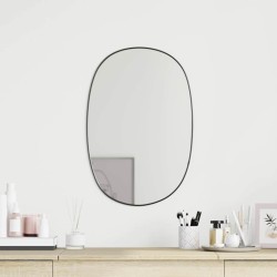 Miroir mural Noir 60x40 cm 
