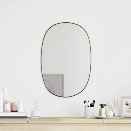 Miroir mural Noir 60x40 cm 