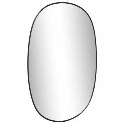 Miroir mural Noir 60x40 cm 