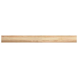 Appuis de fenêtre 2 pcs non traité 160x15x2cm bois chêne massif 