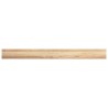 Appuis de fenêtre 2 pcs non traité 160x15x2cm bois chêne massif 
