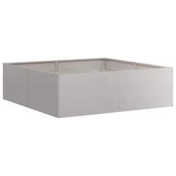 Jardinière rouillé 100x100x30 cm acier inoxydable 
