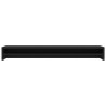 Support de moniteur Noir 100x24x13 cm Bois d'ingénierie 