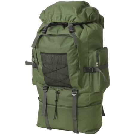 Sac à dos en style d'armée XXL 100 L Vert 
