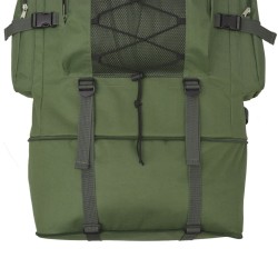 Sac à dos en style d'armée XXL 100 L Vert 