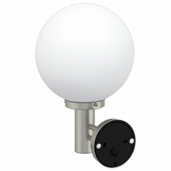 Applique murale extérieure en acier inoxydable argent IP44 