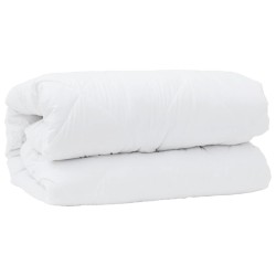 Couettes & Duvets Blanc 240 x 220 cm Microfibre 