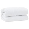 Couettes & Duvets Blanc 240 x 220 cm Microfibre 