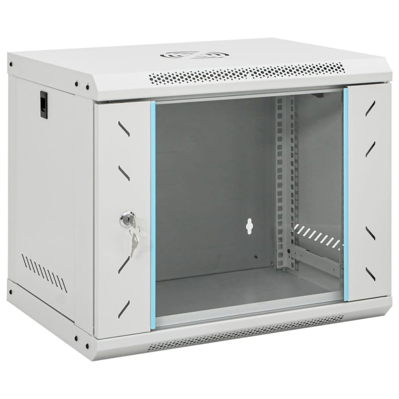 Coffret de réseau mural 9U 19" IP20 53x40x45 cm 