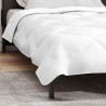 Couettes & Duvets Blanc 135 x 200 cm Microfibre 