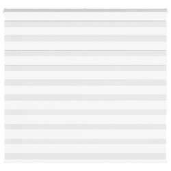 Store zèbre blanc 155x150 cm largeur du tissu 150,9cm polyester 