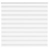 Store zèbre blanc 155x150 cm largeur du tissu 150,9cm polyester 