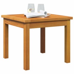 Table d'appoint 45x45x38 cm en bois massif d'acacia 
