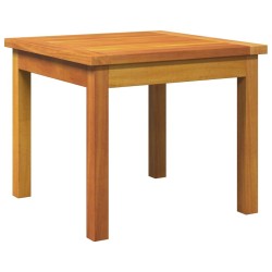 Table d'appoint 45x45x38 cm en bois massif d'acacia 