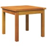 Table d'appoint 45x45x38 cm en bois massif d'acacia 