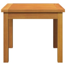 Table d'appoint 45x45x38 cm en bois massif d'acacia 