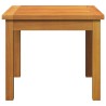 Table d'appoint 45x45x38 cm en bois massif d'acacia 
