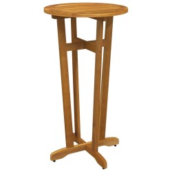 Table de bar de jardin Ø60x105 cm Bois d'acacia solide 