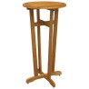 Table de bar de jardin Ø60x105 cm Bois d'acacia solide 