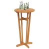 Table de bar de jardin Ø60x105 cm Bois d'acacia solide 