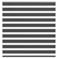 Store zèbre noir 150x150 cm largeur du tissu 145,9 cm polyester 