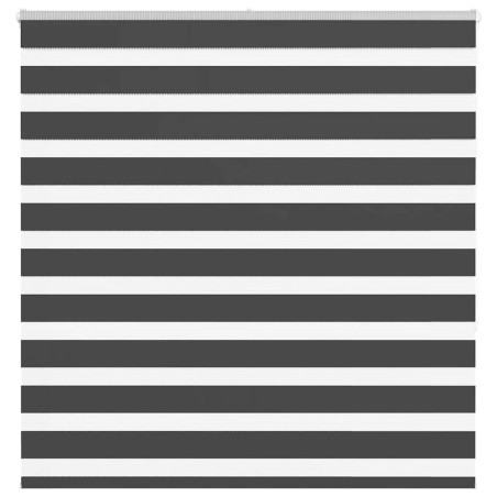 Store zèbre noir 150x150 cm largeur du tissu 145,9 cm polyester 