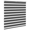 Store zèbre noir 150x150 cm largeur du tissu 145,9 cm polyester 