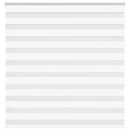 Store zèbre blanc 150x150 cm largeur du tissu 145,9cm polyester 