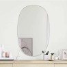 Miroir mural Argenté 80x50 cm 