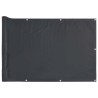 Écran d'intimité de balcon anthracite 700x120 cm PVC 