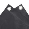 Écran d'intimité de balcon anthracite 700x120 cm PVC 