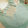 Tapis d'extérieur ARAKIL vert Ø200 cm PP 